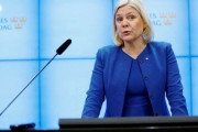 スウェーデン初の女性首相、就任から12時間もせず首相辞任