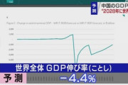 中国のGDP “2028年 アメリカ上回り世界1位” 英民間調査機関
