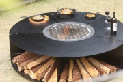【上質な空間を】究極のBBQ体験を提供！円形テーブル型焚き火台の魅力とは