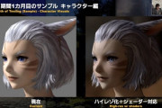 【FF14】凹凸がはっきりしてる種族が勝ち組？グラフィックスアップデートで各種族の見た目はどう変化するのか気になるユーザーたち