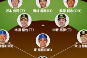 今年のセリーグのゴールデングラブ賞に巨人の選手がいなかった件…