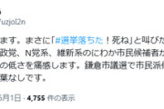 【爆笑】れいわ新選組の候補者が落選ｗ　「選挙に落ちた！〇ね！」と発狂