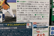 ロッテドラ1鈴木昭汰、雑誌野球太郎での評価がこちら