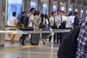 【動画】 名古屋駅 新幹線のりばで不審物 「凄いことになってる…」 広範囲に規制線張られ騒然