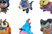 【朗報】『モンスターハンターライズ』のデフォルメぬいぐるみ「アイルー」「ガルク」「マガイマガド」7月下旬お届け予定分が受注開始！！他にも「フクズク」などのぬいぐるみやマスク関連商品も
