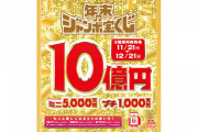【夢のまた夢】宝くじ1億円分買ったら「当せん金」は・・・