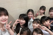 長野桃羽ちゃん、研修生同期がかわいくて仕方ない模様