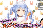 ホロライブの人気Vtuber・兎田ぺこらちゃん、配信外でもぺこぺこ言ってる模様…