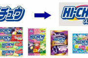 「ハイチュウ」が「HI-CHEW」2月中旬以降全て英語表記へ