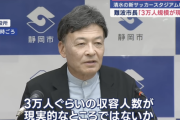難波喬司市長「３万人の収容規模を目指す」静岡市清水区の新サッカースタジアム構想について