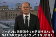 独ショルツ首相、プーチン大統領に「NATOの決意を見くびるな」❓❗