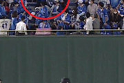 東京ドームのレフト応援席から反射物　試合が一時中断するハプニング