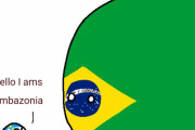【ブラジル】アンバゾニア？【ポーランドボール】