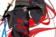 【FGO】着物の魔王ノッブイラスト！！　黒い着物が似合います！！