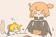 【FGO】みかんでミニ我が王を餌付けするぐだ子！！　ずっとあげていられるなｗ