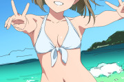 【画像】中須かすみのドスケベ水着【ラブライブ！虹ヶ咲】
