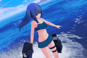 【艦これ】待って、アーケードの水着かしゅみママかわいすぎない？