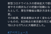 【悲報】東京都、コロナの死者数を訂正 19人→171人