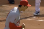 野球マシーン・大谷翔平、感情を出しはじめる