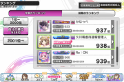 【デレステ】SSS 第52期SSSボーダー