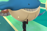 【ポケモンGO】ホエルコデカすぎてフィールドのポケモンが見えない