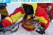 事故で両足失ったロシアの登山家　腕の力だけでマナスル標高8163mに登頂成功！