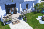 【FF14】5.15新庭具「ウッドデッキ」を玄関に埋め込む方法がハウジング界隈で流行！そのやり方がコチラ！【動画あり】