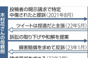 木村花さんの母、捏造画像を信じて提訴してしまい、提訴した相手に880万円を逆に請求されてしまう