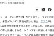 カナダ次期首相候補「トランプ関税？ふーん…じゃあこっちはテスラに100%関税！」