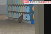 福岡のこども園で13人分の上履きが盗まれる → 防犯カメラ設置したところ犯人はイタチだった