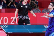 韓国人「日本男子卓球チームが韓国を粉砕して銅メダルを獲得した瞬間」