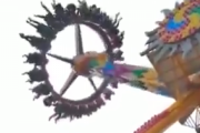 【衝撃】中国の遊園地でとんでもない事故映像・・・