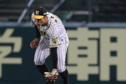 阪神・佐藤輝明がプロ初失策　右前打のゴロ処理を誤り後逸　打者走者を含む4人が生還