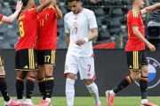 日本と同組チュニジア代表、ベルギーに0-5完敗…W杯直前２試合は２連敗