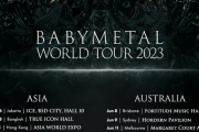 BABYMETALアジアツアー&オーストラリアを巡る「WORLD TOUR 2023」 開催決定!!