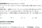 【沖サヨ理論】石垣市議「米軍は世界最強。抗議の場で『ヤンキーゴーホーム』という声があったとしても、政治的言論でヘイトではない」
