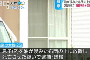 油が浸み込んだ布団に2歳の息子を放置し死亡させた母親、不起訴処分