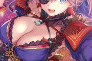 【FGO】眼帯武蔵ちゃんイラスト！！　これはかっこいいですね