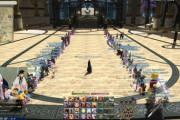【FF14】有名ストリーマーのヘンディー氏がついに漆黒入り！クリスタリウムの入り口で大勢のヒカセンたちから熱い歓迎を受けて感動