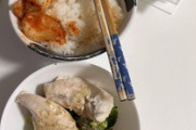 チズ牛ワイの夕飯、健康的すぎるｗｗｗ（※画像あり）