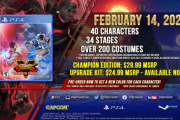 「ストリートファイターVチャンピオンエディション」と追加キャラ「ギル」が発表。Vスキル2が追加、40キャラ、34ステージ、200以上のアレコス収録
