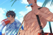 【FGO】夏の海に来たぐだ男＆ナポレオン！！　バカンス楽しんでください！