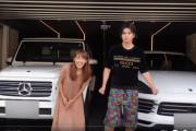 【炎上】AKB48川崎希アレク夫妻が愛車の高級車ベンツゲレンデ、ポルシェカイエンを公開ｗｗｗｗｗｗｗｗｗｗ
