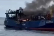 【動画】ロシア海軍のミサイルが炸裂、自国の漁船を撃沈