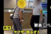 【悲報】駅員「落ち着いて」迷惑おじさん「なんだオラァ！ヤクザ呼ぶぞオラァ！」駅員「！！！！？？！！」