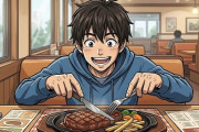 【画像】アニメアイコン「ファミレスのステーキが生っぽいんだけど？」→焼き加減がXで大激論ｗｗｗ