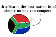 【アフリカ】アフリカで一番の国【ポーランドボール】