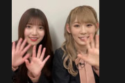 櫻坂46上村莉菜×小池美波、仲良く「そこさく」GYAO!見逃し&5G配信をPR【そこ曲がったら、櫻坂？】