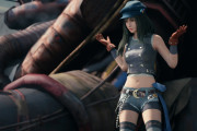 【FF7リメイク】新キャラのキリエ・カナンが可愛いと話題に