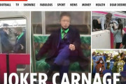 京王線ジョーカー、海外でもトップニュース  [11/1]